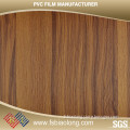 Heat Insulation Customized new hot wood grain pvc film for door